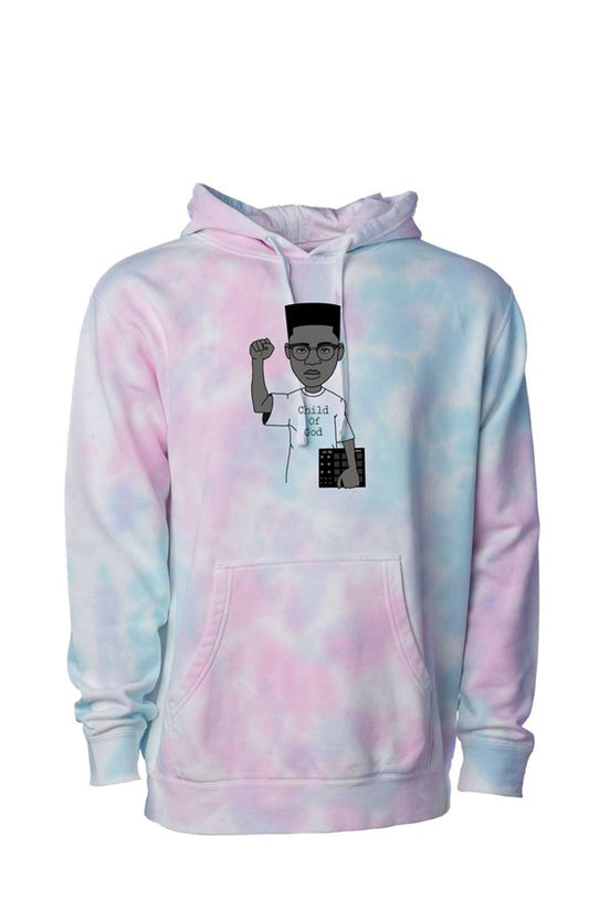 Child of God Tie Dye Cotton Candy Hoodie